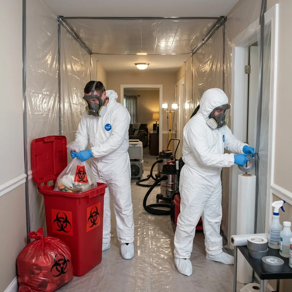 Biohazard Cleanup Blog Fort Worth - Professional biohazard inspection process — UV forensic mapping and ATP testing in Fort Worth TX